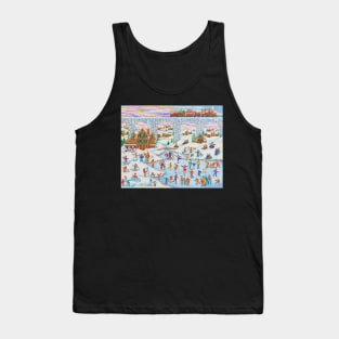 Winter Skating Party Tank Top